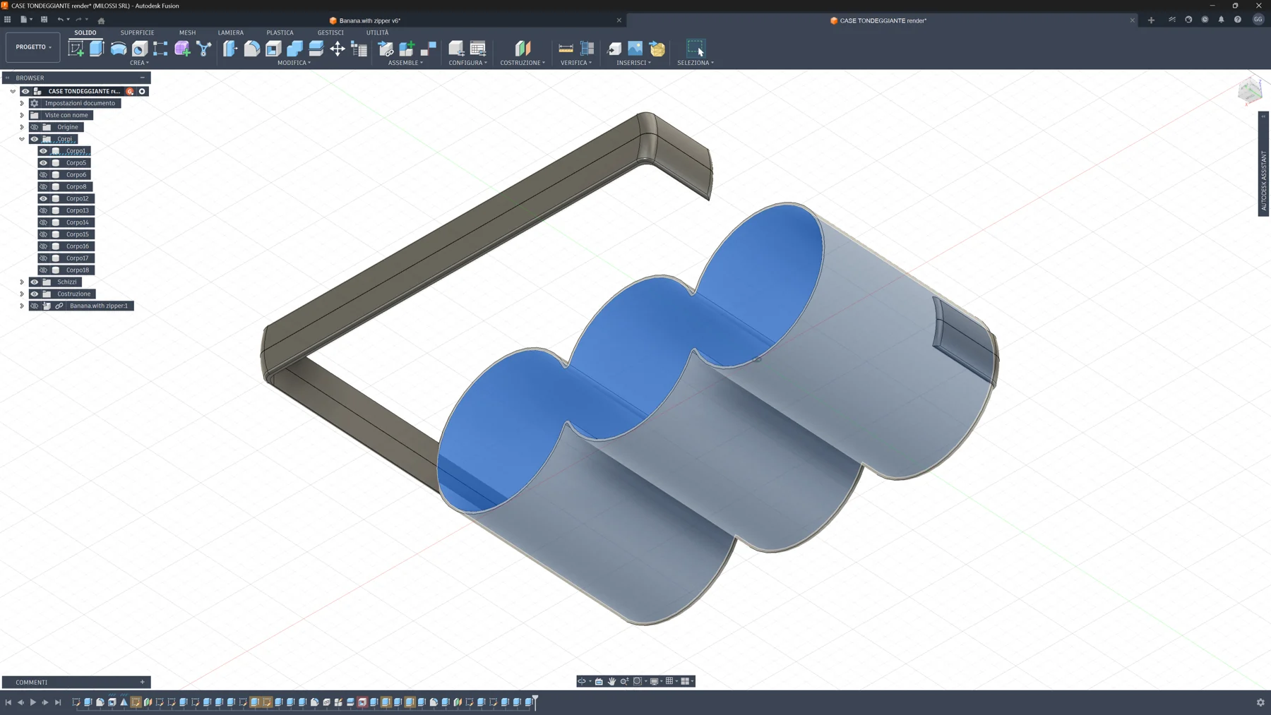 3D construction / shell and perimeter components